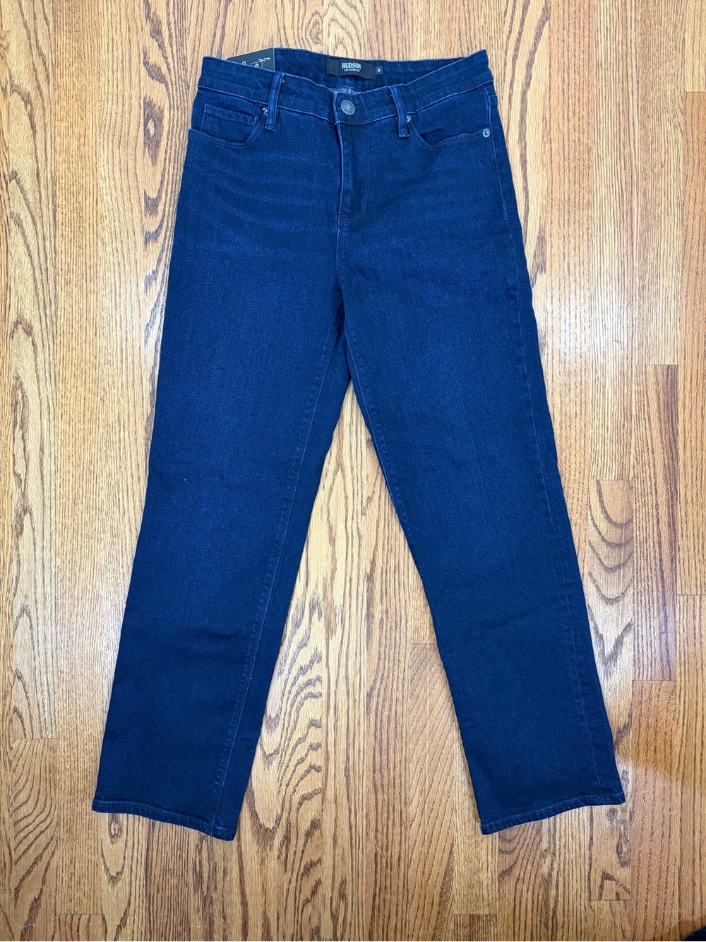 NWT Hudson Straight Leg Jeans in Obscurity Blue (6/28)